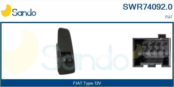 SANDO Front Switch, window regulator SWR74092.0 buy