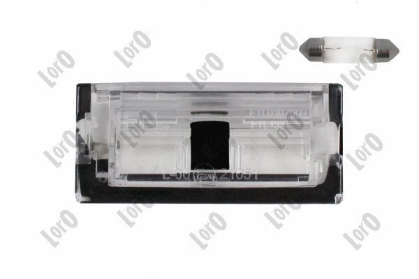 ABAKUS 00307905 Number plate light BMW E46 320 d 150 hp Diesel 2004 price