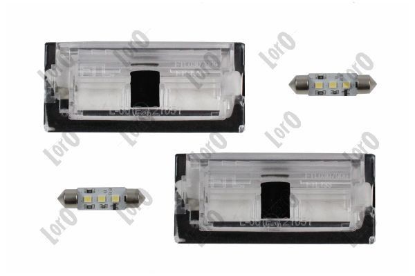 ABAKUS 00307905LED Number plate light BMW 3 Compact (E46) 318 td 115 hp Diesel 2004