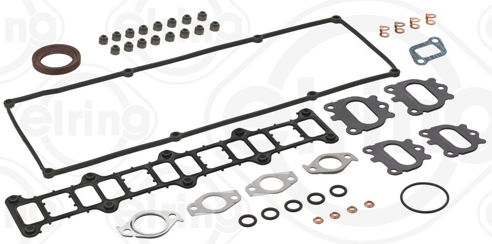 ELRING without cylinder head gasket, with valve cover gasket, with valve stem seals, with camshaft seal Head gasket kit 353.930 buy