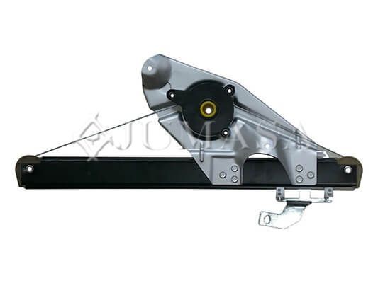 62410435 JUMASA Window mechanism DODGE Left Rear, Operating Mode: Electric, without electric motor, with comfort function