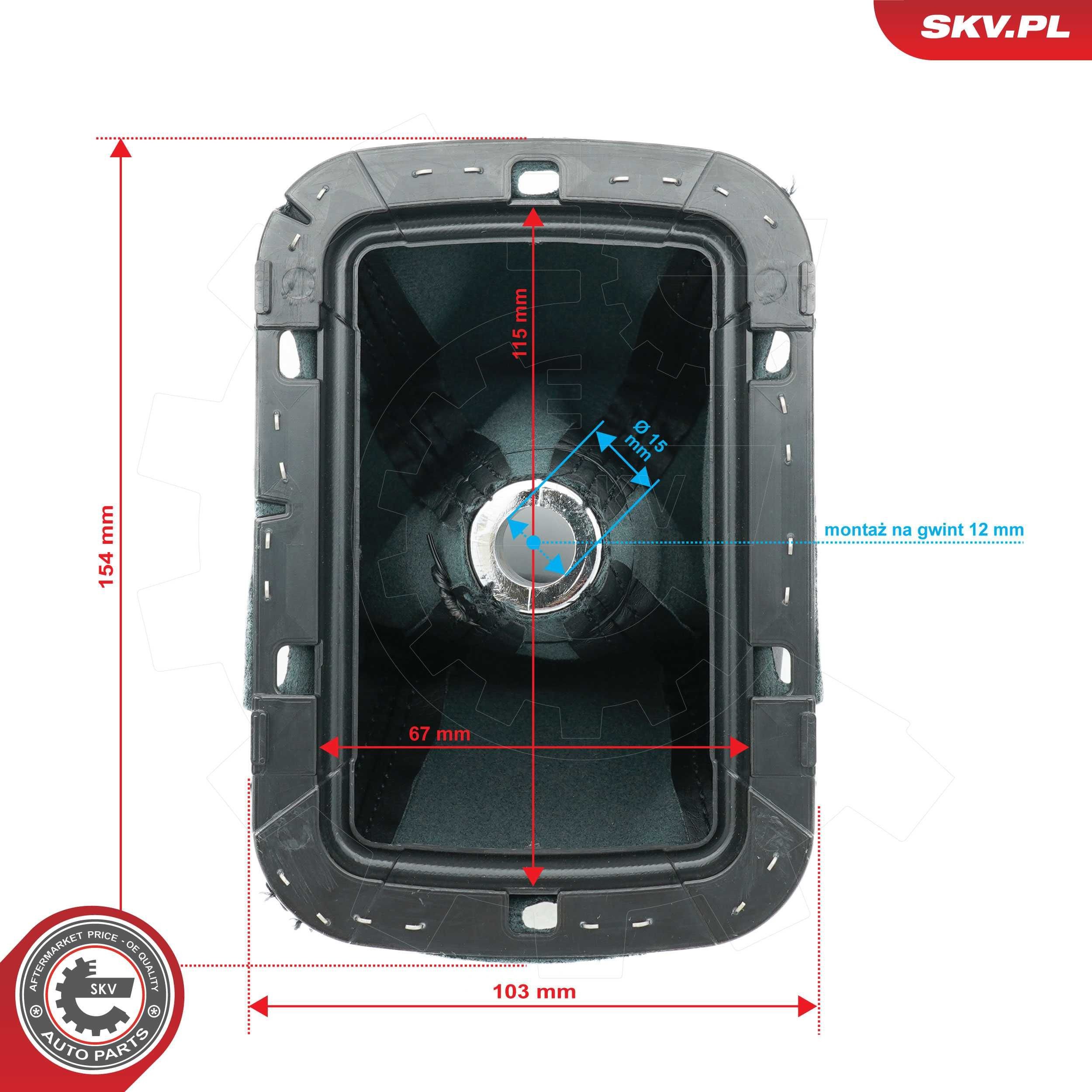 63SKV484 Gear shift knob ESEN SKV 63SKV484 review and test