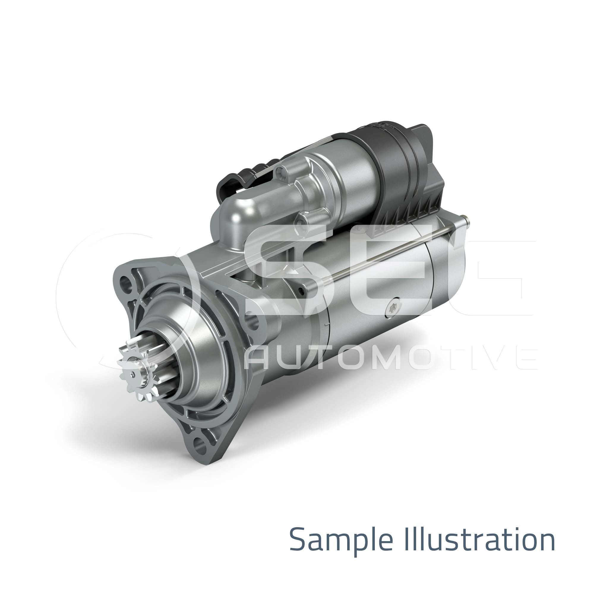 SEG Automotive 0001251006 Starter motor 500389863