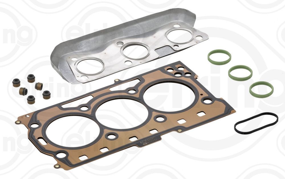 ELRING with valve stem seals, without valve cover gasket Head gasket kit 546.070 buy