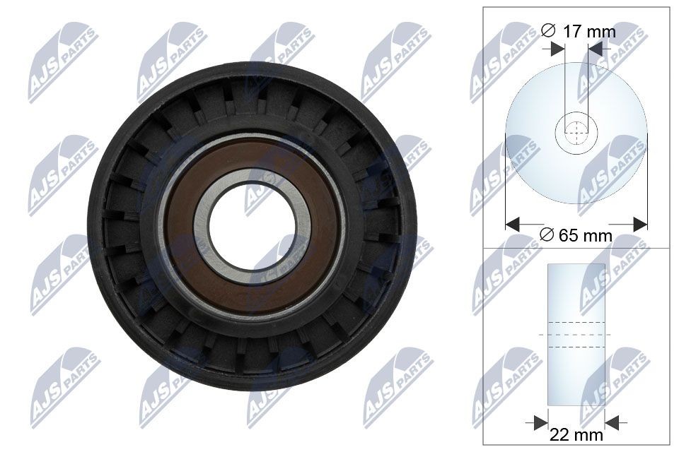 Mercedes-Benz B-Class Tensioner pulley NTY RNK-ME-086 cheap