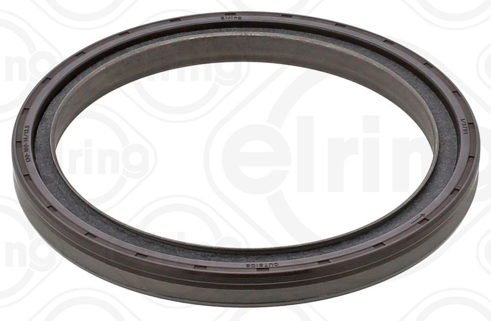 ELRING FPM (fluoride rubber) Inner Diameter: 130mm Shaft seal, crankshaft 454.050 buy