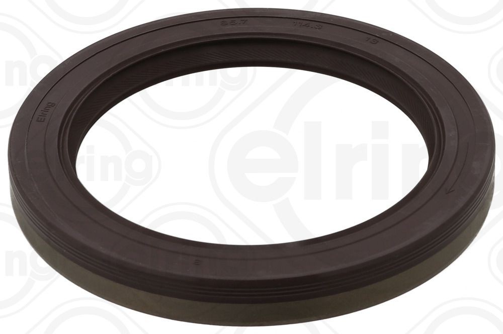 ELRING FPM (fluoride rubber) Inner Diameter: 85,7mm Shaft seal, crankshaft 570.495 buy