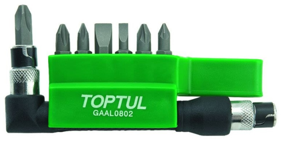 Multi-bit screwdrivers TOPTUL GAAL0802