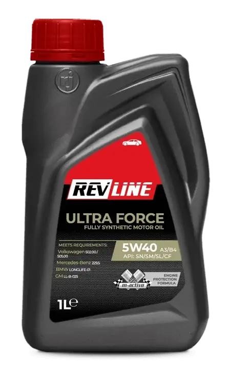 Engine oil 5901797910266 REVLINE Ultra Force 5W-40, 1l