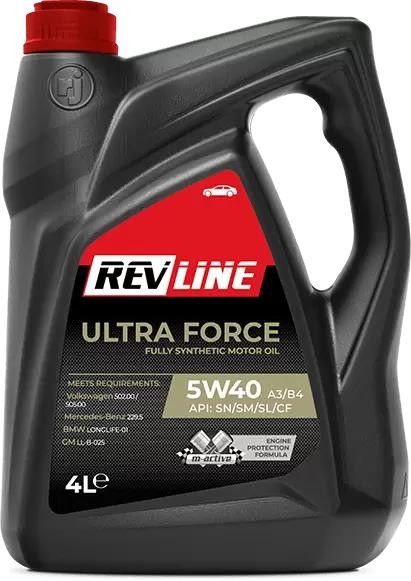 REVLINE Ultra Force 5W-40, 4l Motor oil 5901797910273 buy
