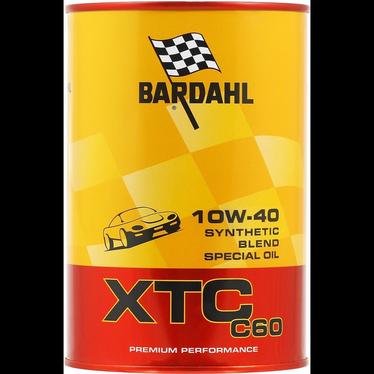 Buy Motor oil Bardahl petrol 326040 XTC, C60 10W-40, 1l
