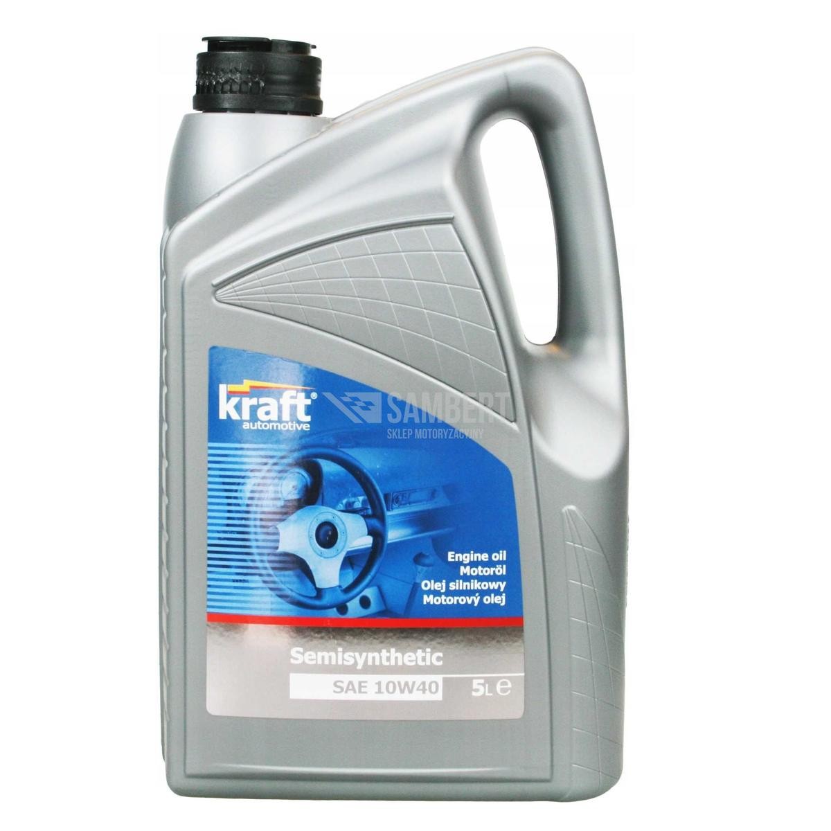 Buy Engine oil KRAFT diesel K0011548 Semisynthetic 10W-40, 5l