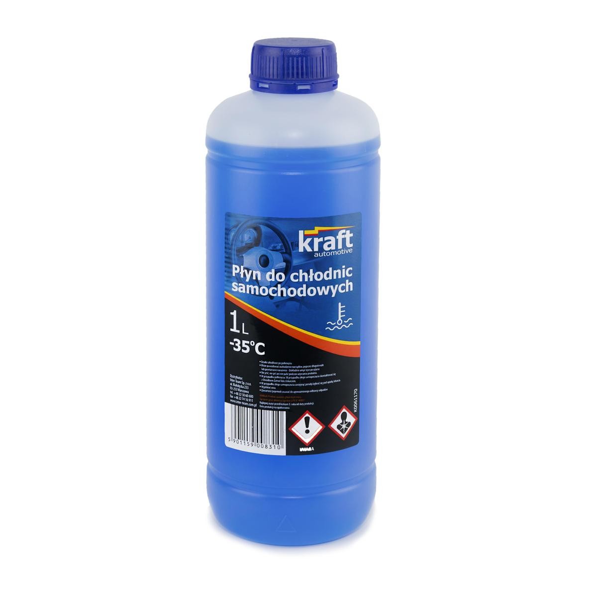 Großroller Kühlmittel G11, ASTM D3306-03 Blau, 1l KRAFT G11 K0061170
