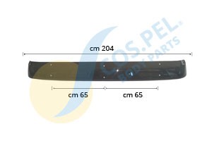 COS.PEL 705.97300 Sonnenblende für MERCEDES-BENZ AXOR 2 LKW in Original Qualität