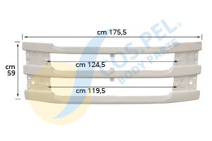 COS.PEL 103.48122 Kühlergrill für SCANIA L,P,G,R,S - series LKW in Original Qualität