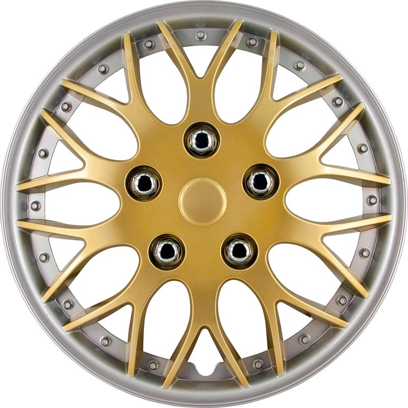 Hubcaps gold AutoStyle PP9704SG