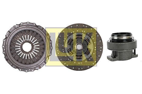 LuK with clutch release bearing, 430mm Ø: 430mm Clutch replacement kit 643 3480 00 buy