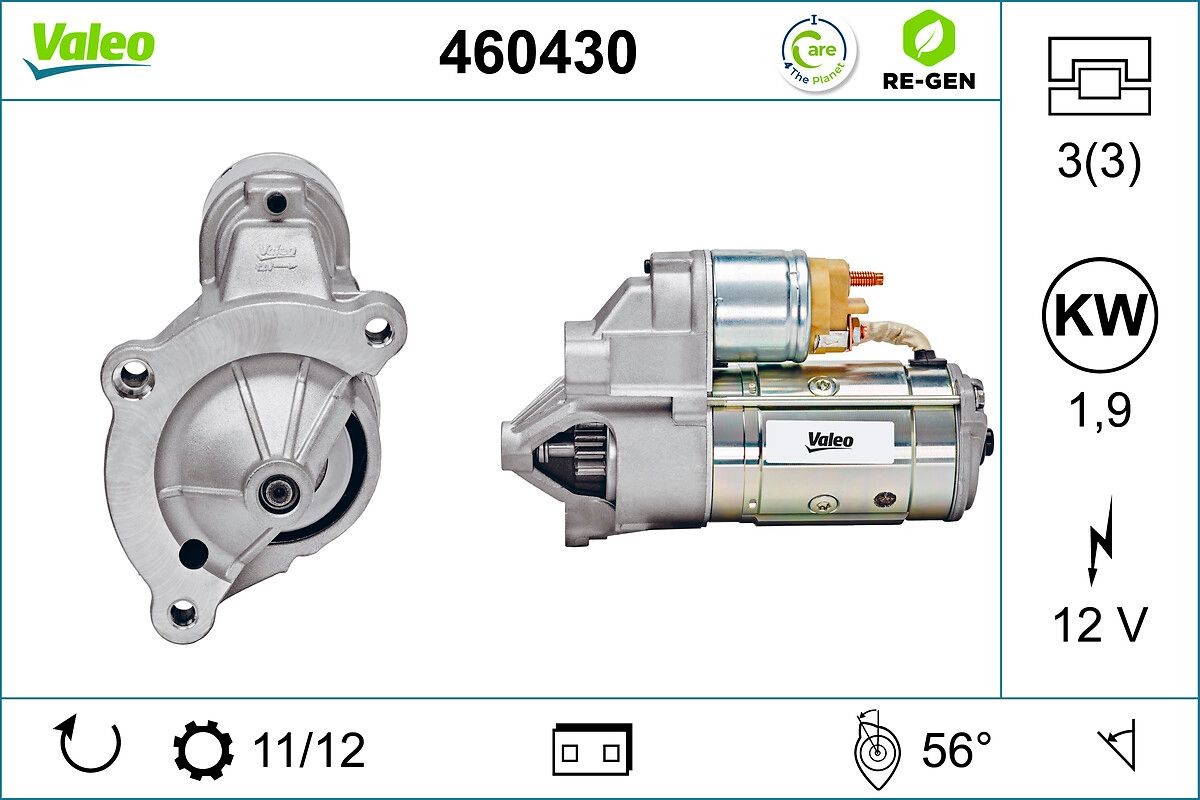 VALEO Starter motors 460430