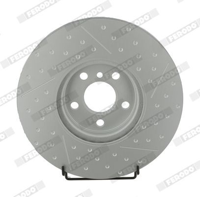 FERODO 335x30mm, 5x112, perforated/vented, Coated Ø: 335mm, Num. of holes: 5, Brake Disc Thickness: 30mm Brake rotor DDF3023C-1 buy