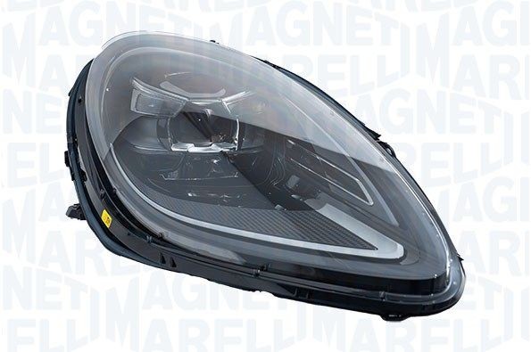711451001135 MAGNETI MARELLI Headlight PORSCHE Right, LED, LED, Crystal clear, Orange, without front fog light, with indicator, with low beam, for left-hand traffic, without control unit