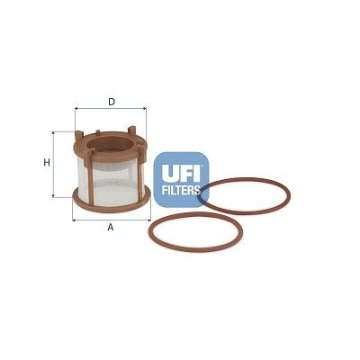 UFI Filter Insert Height: 41,6mm Inline fuel filter 26.171.00 buy