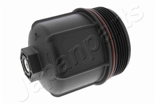 Great value for money - JAPANPARTS Cover, oil filter housing FOC-074