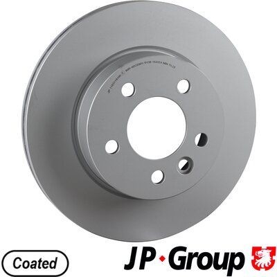 Original JP GROUP Brake disc kit 1163119100 for VW CRAFTER