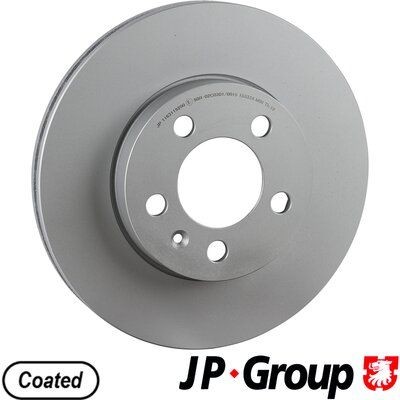 Great value for money - JP GROUP Brake disc 1163119200