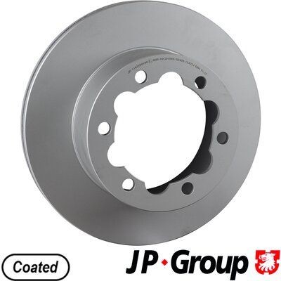 Original JP GROUP Brake disc 1163209100 for VW CRAFTER