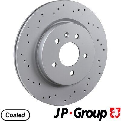 JP GROUP 1263204100 Brake disc 569 094