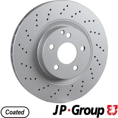JP GROUP 1363108600 Brake disc 230.421.0812