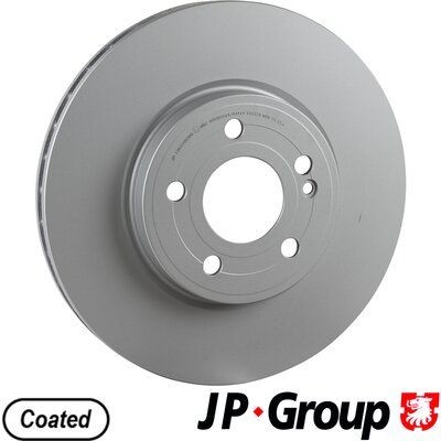 JP GROUP Front Axle, 305x28mm, 5, internally vented, Coated, High-carbon Ø: 305mm, Num. of holes: 5, Brake Disc Thickness: 28mm Brake rotor 1363109300 buy