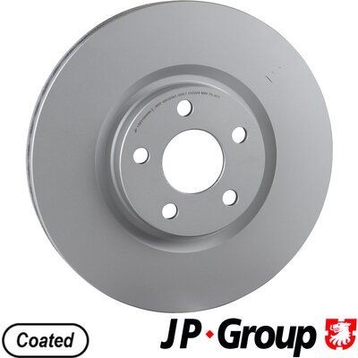 Great value for money - JP GROUP Brake disc 1563106600