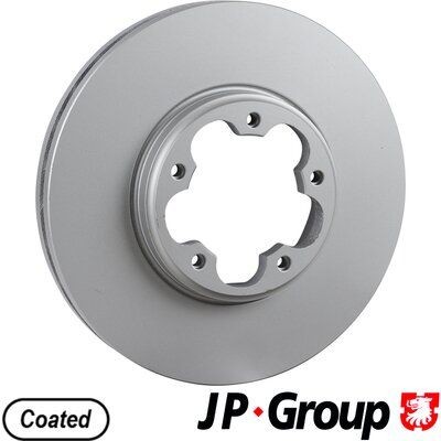 Original JP GROUP Disc brake set 1563106800 for FORD Tourneo Custom