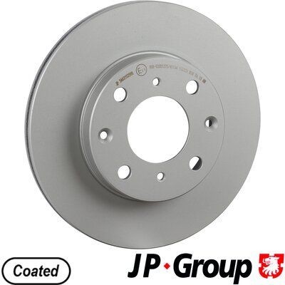 JP GROUP 3463102900 Brake discs HONDA LOGO 1999 in original quality