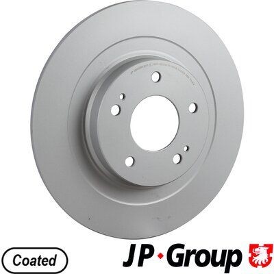 JP GROUP Rear Axle, 302x10mm, 5, solid, Coated Ø: 302mm, Num. of holes: 5, Brake Disc Thickness: 10mm Brake rotor 3963201300 buy
