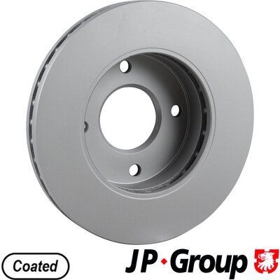 JP GROUP Brake rotors 4063102000 for NISSAN NV200