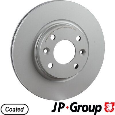 JP GROUP 4363102900 Brake disc 453 420 01 00
