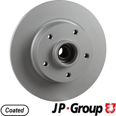 Original JP GROUP Disc brake set 4363202800 for RENAULT MEGANE