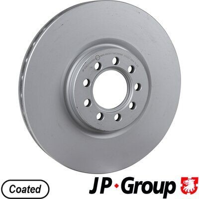JP GROUP 5363100300 Brake discs Iveco Daily IV Platform 3.0 35C18, 35S18 176 hp Diesel 2011 price