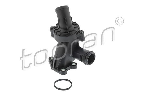 119 534 001 TOPRAN with seal, with thermostat, with lid, with bolts/screws, with flange Thermostat Housing 119 534 buy
