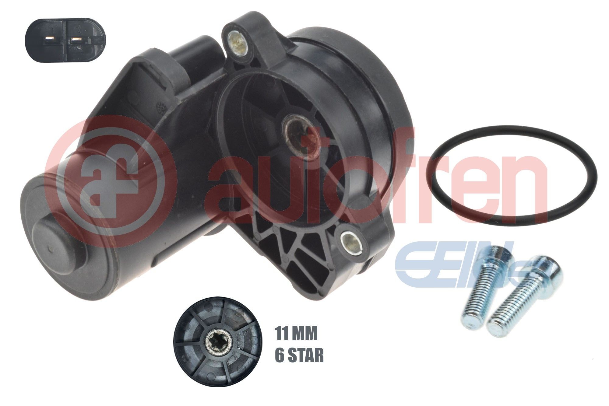 AUTOFREN SEINSA DEPB001 Control Element, parking brake caliper SKODA experience and price