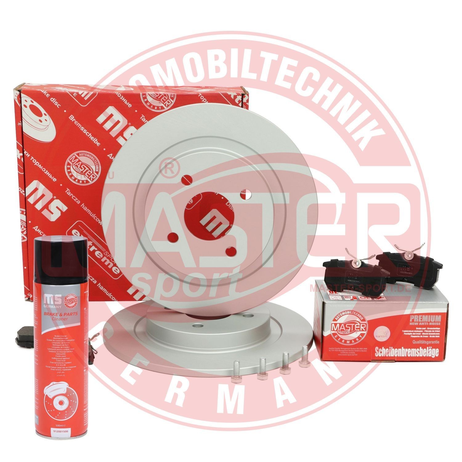 201003130 MASTER-SPORT Rear Axle, solid, prepared for wear indicator, excl. wear warning contact Ø: 280mm, Brake Disc Thickness: 10,2mm Brake discs and pads 201003130P buy