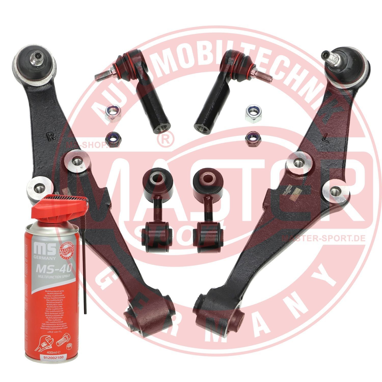MASTER-SPORT Front Axle, Front Axle Right, Front Axle Left Control arm kit 36877-KIT-MSP buy