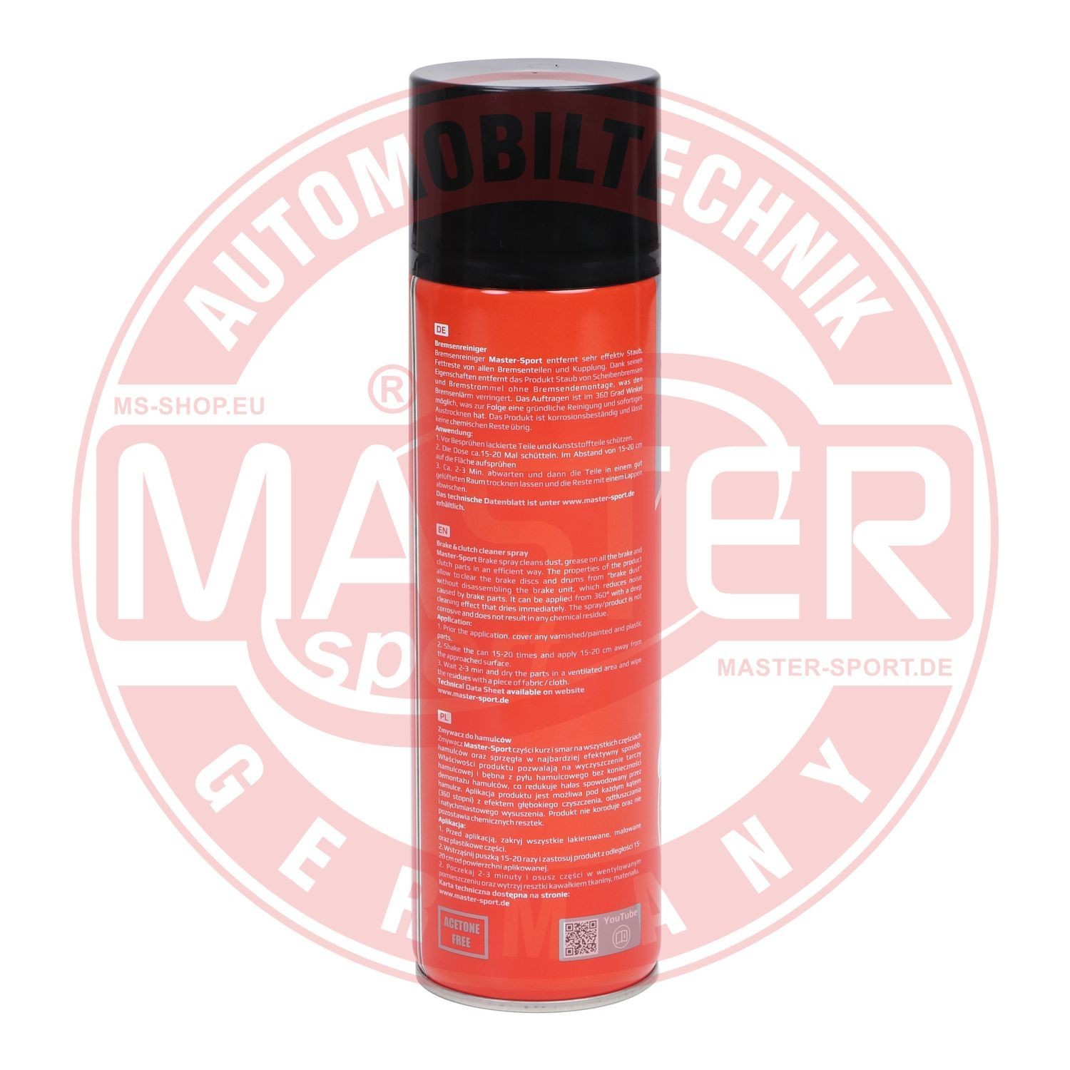 912001500 Brake cleaner fluid MASTER-SPORT AB912001000 review and test