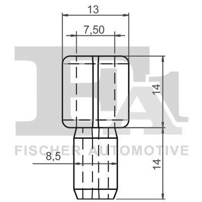 FA1 Clip, trim / protective strip 11-10035.10