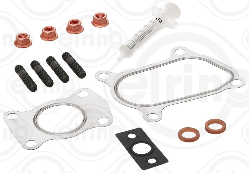 714.620 ELRING Turbocharger gasket FIAT with gaskets/seals, with bolts/screws