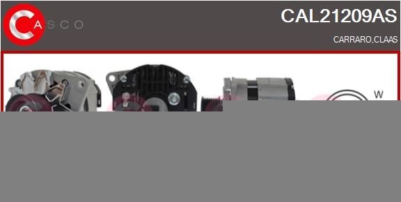 CAL21209AS CASCO Lichtmaschine für TERBERG-BENSCHOP online bestellen