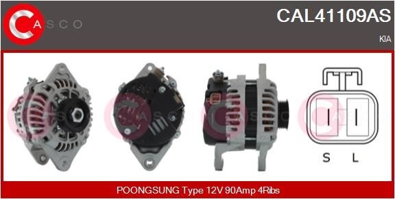 CASCO CAL41109AS Alternator KIA experience and price