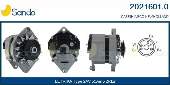 SANDO 2021601.0 Lichtmaschine für IVECO TurboStar LKW in Original Qualität